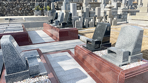 宝塚霊園の永代供養付き墓所の写真