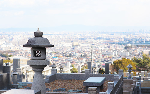 宝塚霊園からの景観