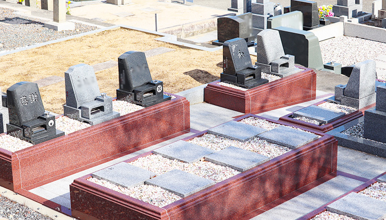 宝塚霊園内の区画写真