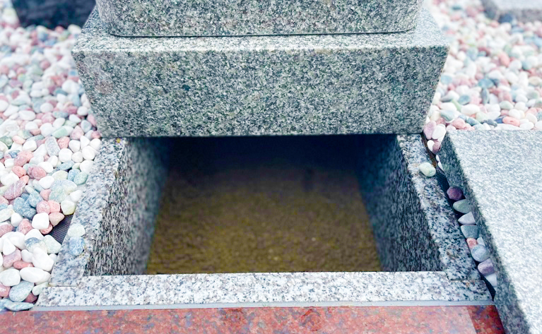永代供養付き墓地の納骨室
